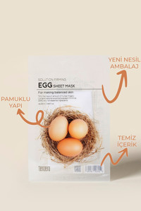 Tenzero Şeffaf Pamuk Maske Kore Nemlendiricili Soyulabilir Kağıt Yüz Maskesi