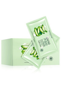 Bioaqua Aloe Vera Aloe Veralı Nemlendiricili Jel Yüz Maskesi 30x2 gr