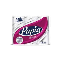 Papia 3 Katlı 3x8'li Rulo Kağıt Havlu
