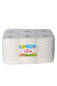 Leylak Hareketli 2 Katlı 6'lı Rulo Kağıt Havlu