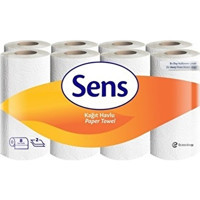 Sens 2 Katlı 8x8'li Rulo Kağıt Havlu