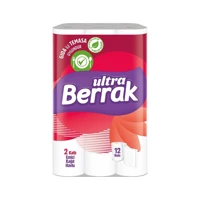 Berrak Ultra 2 Katlı 4x12'li Rulo Kağıt Havlu