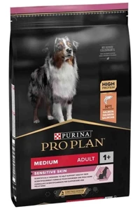 Pro Plan Medium Sensitive Skin Adult Somonlu Orta Irk Yetişkin Köpek Maması 14 Kg
