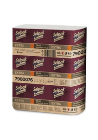 Selpak Professional Extra 2 Katlı 200 Yaprak Tekli Z Katlama Kağıt Havlu
