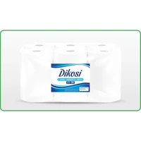 Dikosi X-Small Hareketli 2 Katlı 6'lı Rulo Kağıt Havlu