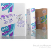 Select Expert Deluxe 2 Katlı 200 Yaprak 12'li Z Katlama Kağıt Havlu
