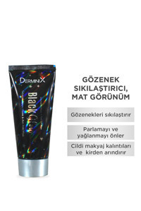 Derminix Black Glow Nemlendiricili Jel Yüz Maskesi 100 ml