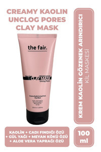 The Fair Creamy Kaolin Killi Nemlendiricili Krem Yüz Maskesi 100 ml
