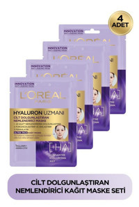 L'Oreal Paris Hyaluron Uzmanı Nemlendiricili Kağıt Yüz Maskesi