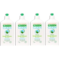 Clean Green Portakal Yağı Kokulu Organik Sıvı El Bulaşık Deterjanı 4x730 ml