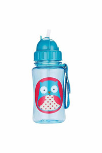 Skip Hop Pipetli Kulpsuz 350 ml Alıştırma Bardağı Mavi