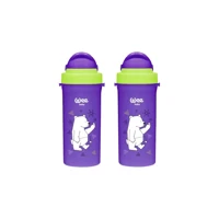 Wee Baby Pipetli Akıtmaz Kulpsuz 6+ Ay 300 ml Alıştırma Bardağı Mor