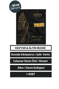 Dalton Marine Cosmetics Sparkling Glow Nemlendiricili Kağıt Yüz Maskesi