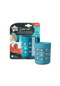 Tommee Tippee No Knock Yeşil Kulpsuz 6+ Ay 190 ml Alıştırma Bardağı Yeşil