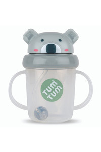 Tum Tum Pipetli Akıtmaz Kulplu 6+ Ay 200 ml Alıştırma Bardağı Yeşil