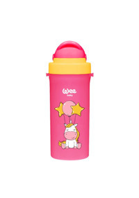 Wee Baby 896 Pipetli Akıtmaz Kulpsuz 6+ Ay 300 ml Alıştırma Bardağı Pembe