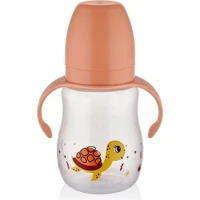 Baby Jem Akıtmaz Kulplu 6+ Ay 250 ml Alıştırma Bardağı Turuncu