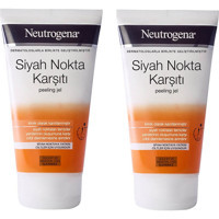 Neutrogena Siyah Nokta Karşıtı Siyah Nokta Karşıtı Leke Giderici Sıkılaştırıcı Jel Maske Yüz Peelingi 2x150 ml