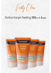 Neutrogene Visibly Clear Leke Giderici Jel Tüp Yüz Peelingi 4x150 ml