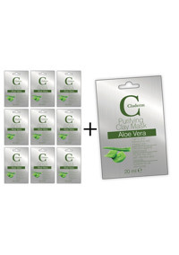 Claderm Killi Aloe Veralı Krem Yüz Maskesi 10x20 ml