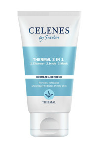 Celenes By Sweden Thermal 3 in 1 Krem Maske Yüz Peelingi 150 ml