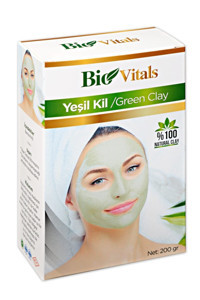 Bio Vitals Yeşil Killi Toz Yüz Maskesi