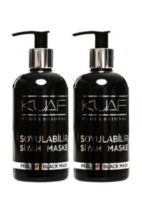 Kuaf Siyah Soyulabilir Krem Yüz Maskesi 2x250 ml