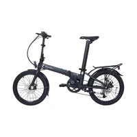 Dahon Unio E20 200 W 50 Km Menzil 9 Vites Katlanır Elektrikli Şehir / Tur Bisiklet Siyah
