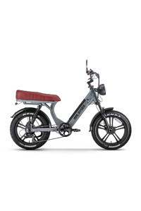 Ape Ryder Ryder Md-10 250 W 80 Km Menzil 7 Vites Elektrikli Şehir / Tur Bisiklet Gri Kırmızı