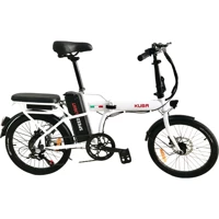 Kuba Speedlight 250 W 35 Km Menzil 7 Vites Katlanır Elektrikli Şehir / Tur Bisiklet Beyaz