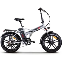 RKS Rs-3 Pro 250 W 45 Km Menzil 7 Vites Katlanır Elektrikli Şehir / Tur Bisiklet Gri