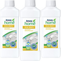 Amway Home Dish Drops Aleo Vera Kokulu Organik Sıvı El Bulaşık Deterjanı 3x1 lt
