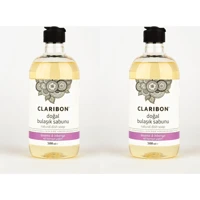 Claribon Doğal Lavanta Biberiye Kokulu Organik Sıvı El Bulaşık Deterjanı 2x500 ml