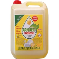 Arnüer Feyiram Limon Kokulu Sıvı El Bulaşık Deterjanı 5 lt
