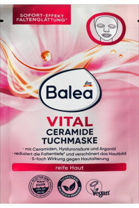 Balea Vital Seramid Nemlendiricili Kağıt Yüz Maskesi