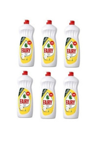 Fairy Orijinal Limon Kokulu Sıvı El Bulaşık Deterjanı 6x650 ml