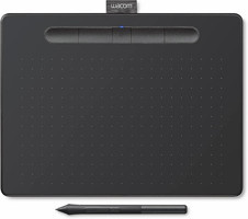 Wacom Intuos 10.5 inç Ekranlı Bluetoothlu Kalemli Kablosuz Grafik Tablet Siyah