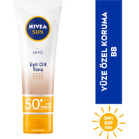 Nivea Sun Tüm Ciltler İçin Suya Dayanıklı Sivilce Yapmayan BB Krem