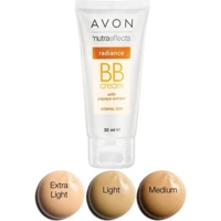Avon Nutra Effects Radiance Normal Ciltler İçin Su Bazlı Işıltılı BB Krem Orta Ton
