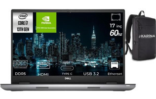 Dell Precision M7780 I7-13850HX XCTOP7780EMEA_VP-1-K12 48GB 4tb RTX3500 Ada 12GB W11PRO 17" Fhd 60Hz Dizüstü Bilgisayar - 4 TB - 48 GB