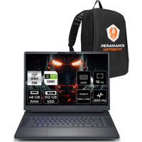 Dell Alienware 18 Area-51 Intel Core Ultra 9 275HX 48GB 512GB SSD RTX5080/16GB 175W 18" Qhd+ 300Hz Fdos Taşınabilir Bilgisayar & Per4 Çanta AA18250U932180WP337 - 512 GB - 48 GB