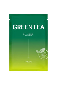 Barulab The Clean Vegan Green Tea Nemlendiricili Kağıt Yüz Maskesi 23 gr