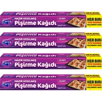 Parex Kesilmiş Pişirme Kağıdı 4x10 Adet