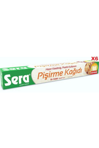 Sera Kesilmiş Pişirme Kağıdı 6x16 Adet