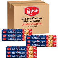 Roll-Up Kesilmiş Yağlı Pişirme Kağıdı 24x16 Adet