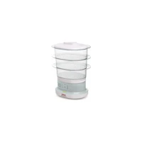 Tefal Minicompact 650 W Plastik 6.5 lt Hazneli Zamanlayıcılı Buharlı Pişirici Beyaz