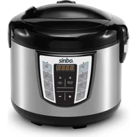 Sinbo Sco-5037 700 W Paslanmaz Çelik 4 lt Hazneli Buharlı Pişirici Gri