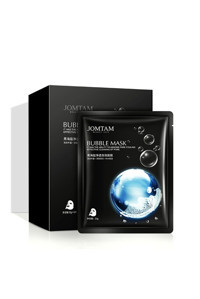 Jomtam Siyah Deniz Tuzlu Köpüren Derin Temizlik Kağıt Yüz Maskesi 4x25 gr