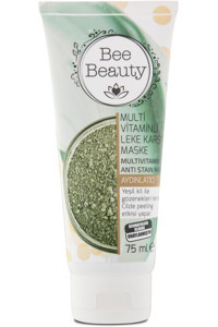 Beauty Multi Vitaminli Leke Karşıtı Killi Jel Yüz Maskesi 75 ml