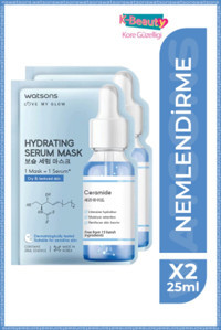 Watsons Hydrating Serum Nemlendiricili Kağıt Yüz Maskesi 2 Adet
